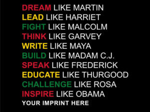 Dream Like Martin...Black History Month Banner