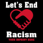 Let's End Racism Black History Month Banner