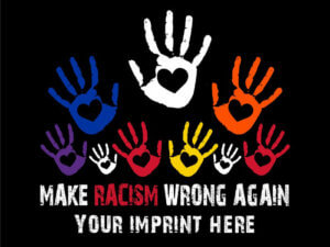 Make Racism Wrong Again Black History Month Banner