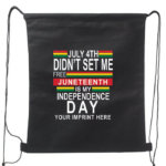 Juneteenth Is My Independence Day Black History Month Backpack