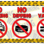 No Smoking No Dipping No Vaping Banner