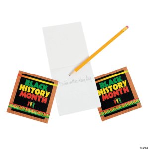 NOTE PAD: BLACK HISTORY MONTH (SET OF 12)