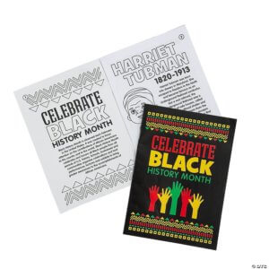 ACTIVITY BOOKS: CELEBRATE BLACK HISTORY MONTH