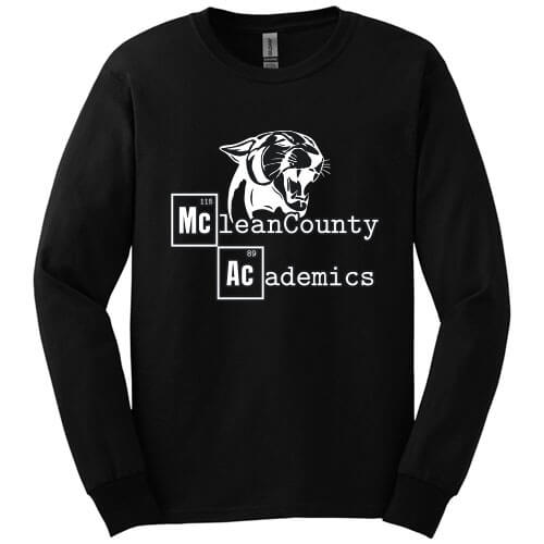 McLean County Academics Long Sleeve Shirt 1
