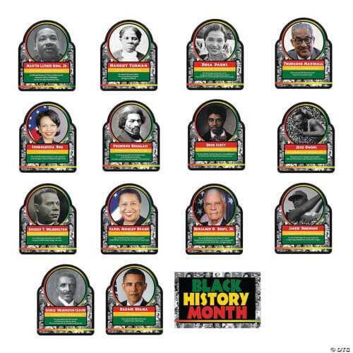 Black History Learning Charts - 15 Pc. 3