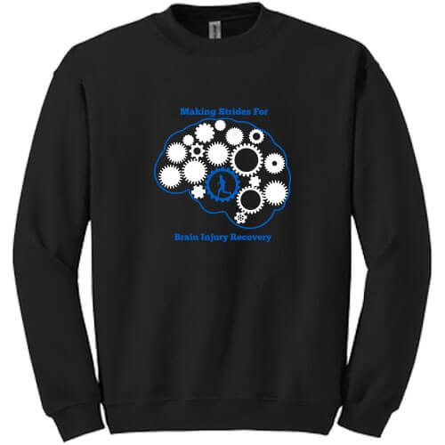Brain Injury Recovery Foundation Crewneck 1 Brain Injury Recovery Foundation Crewneck 1
