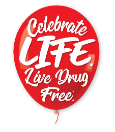 Path 1409 Red Ribbon Awareness Balloon