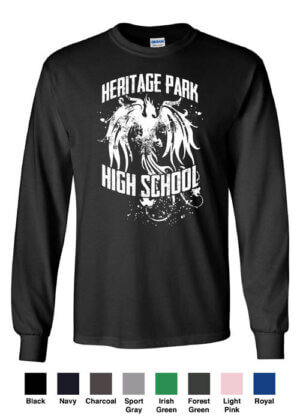 Heritage Park L/S T-Shirt (Design A) 2