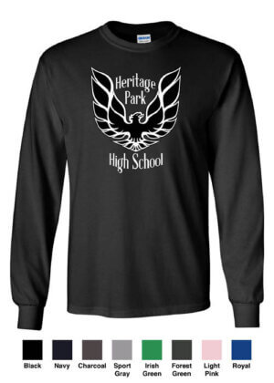 Heritage Park L/S T-Shirt (Design C) 10
