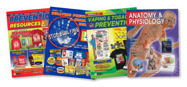 NIMCO Red Ribbon Week Promotionals Product Catalogs