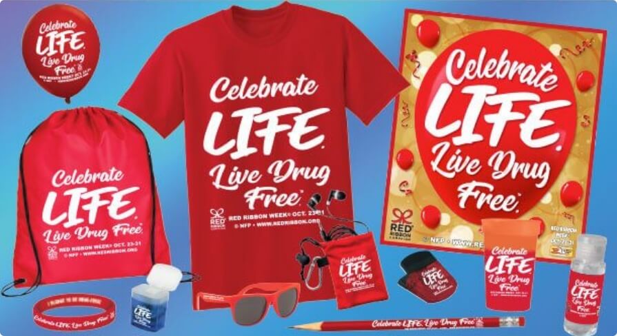 Red Ribbon Week Promotional Products