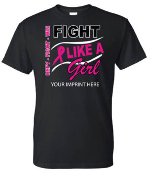 Fight Like A Girl Cancer Awareness Shirt||
