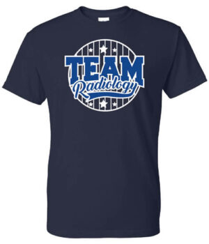 Healthcare Workers Shirt: Team Radiology - Customizable