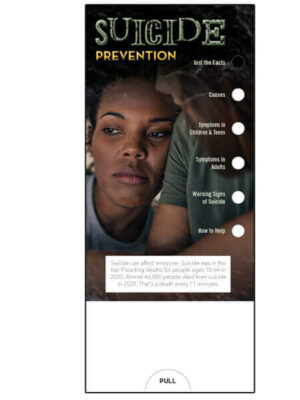 Suicide Prevention Slide Guide - Set of 50 - Customizable