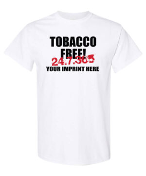 Tobacco Free Tobacco Prevention Shirt|blank_title_product||