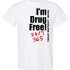 I'm drug free! Drug prevention shirt|blank_title_product|