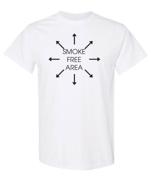 Smoke Free Area Tobacco Prevention Shirt|blank_title_product|