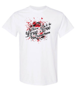 Choose To Be Drug Free Drug Prevention Shirt|blank_title_product|