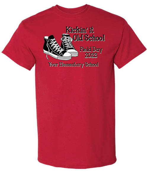 Kickin' It Old School Field Day 2023 Shirt|blank_title|