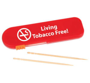 Live Tobacco Free Toothpick Holder
