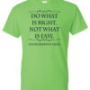 Do What Is Right Kindness Shirt||||