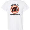 Aim To Be Smoke Free Tobacco Prevention Shirt||