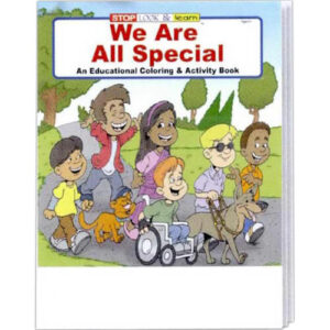 We Are All Special Coloring Book - Blank