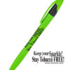 Keep Your Sparkle! Stay Tobacco Free! Sparkle Pen