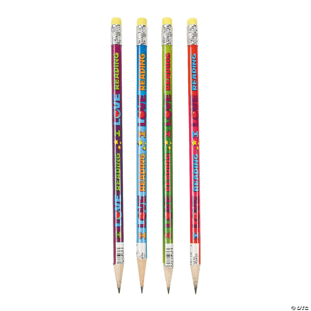 Pencils: I Love Reading – Set of 144