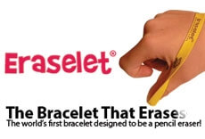 Say No to Drugs! Eraselet® - A Bracelet that Erases - 100% Latex Free|