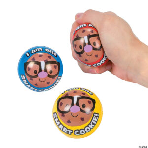 Stress Relievers: Smart Cookie Stress Balls - Set of 12