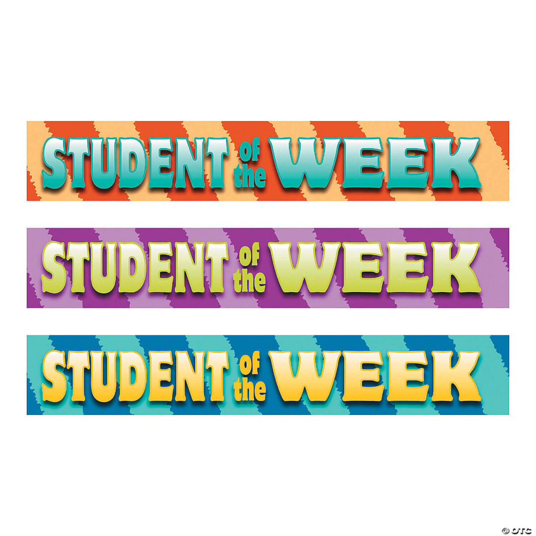 Pencils: Student of the Week – Set of 24