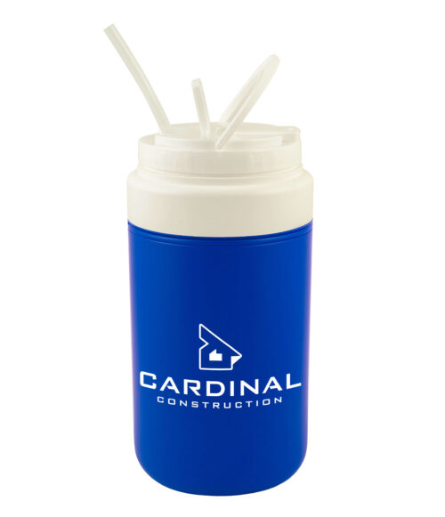 64 oz. Insulated Glacier Cooler Jug with Straw