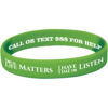 Mental Health Bracelet – Your Life Matters. I Have Time To Listen