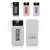 LED Display Power Bank with Flashlight