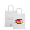 Medium White FSC Paper Bag