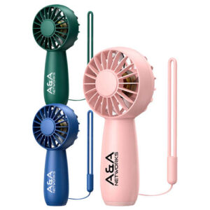 Portable Handheld Fan with Lanyard