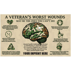 Mental Health Banner (Customizable): A Veteran’s Worst Wounds