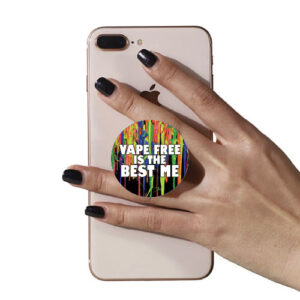 Vape Free Is The Best Me PopUp Phone Gripper