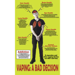 Vaping Prevention Banner: Vaping: A Bad Decision