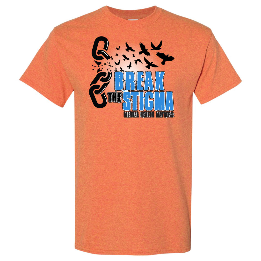 Mental Health Shirt: Break The Stigma – Customizable