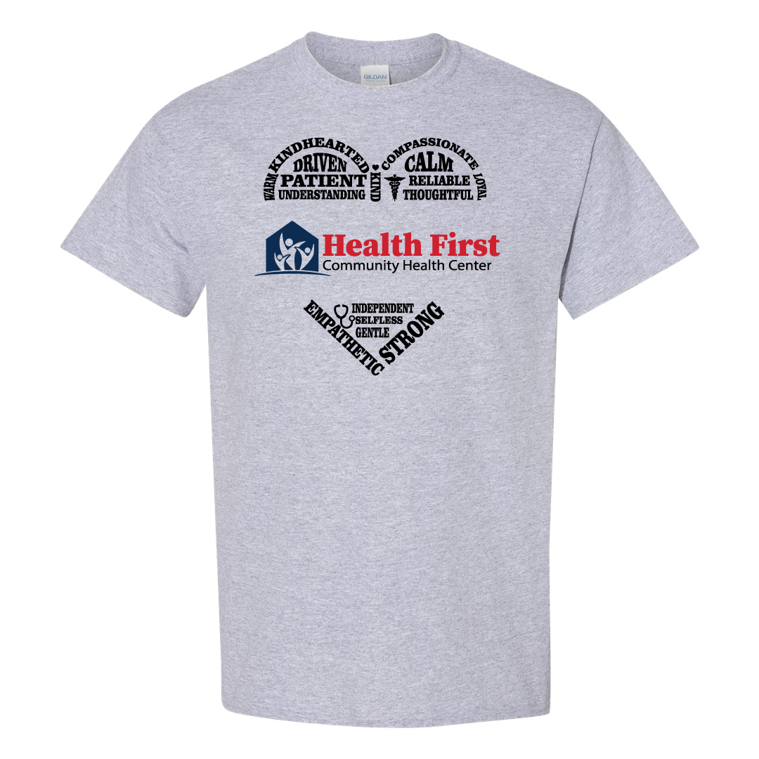 Health First Heart/Logo T-Shirt Health First Heart/Logo T-Shirt