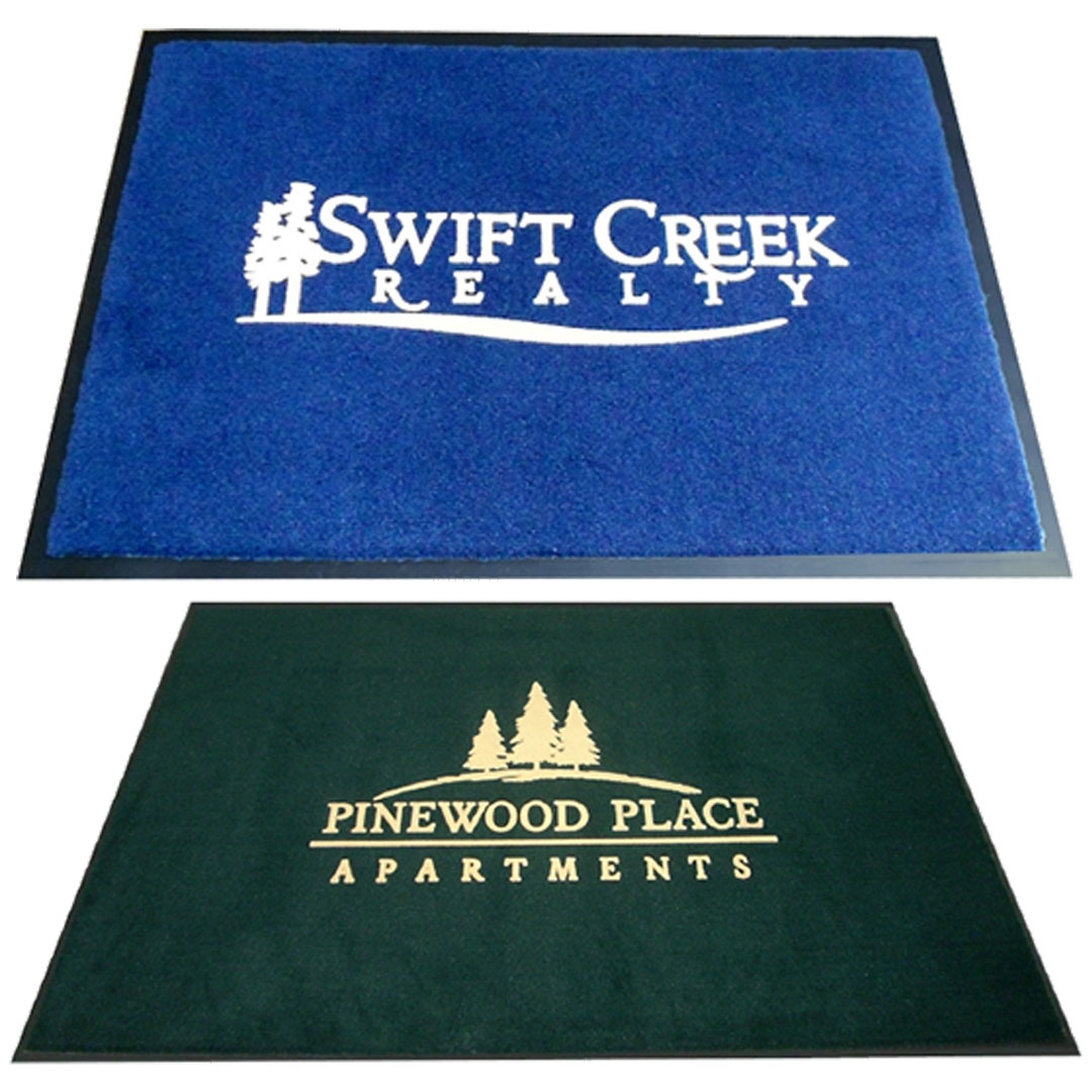 Indoor/Outdoor Flocked Olefin Mat – Customizable