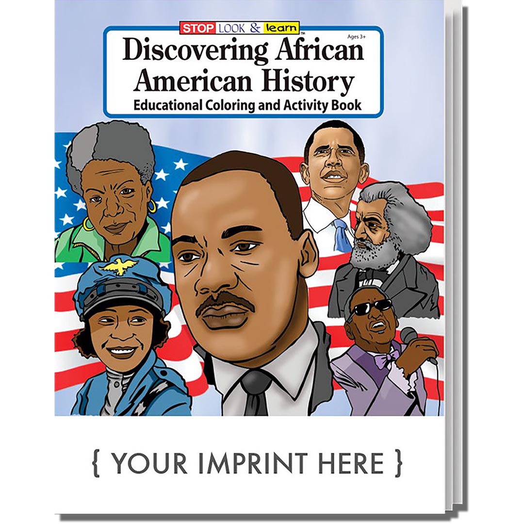 Discovering African American History Coloring Activity Book