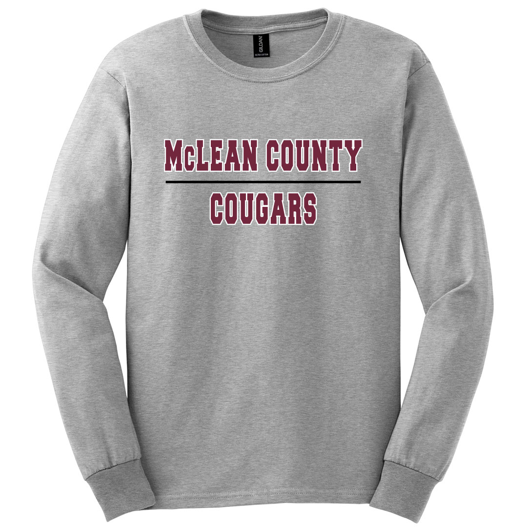McLean County Cougars Long Sleeve Shirt