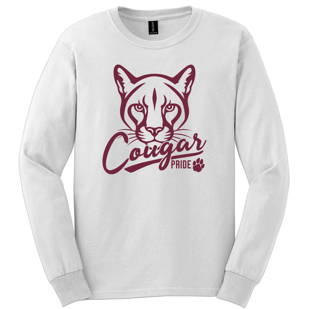 Cougar Pride Long Sleeve Shirt