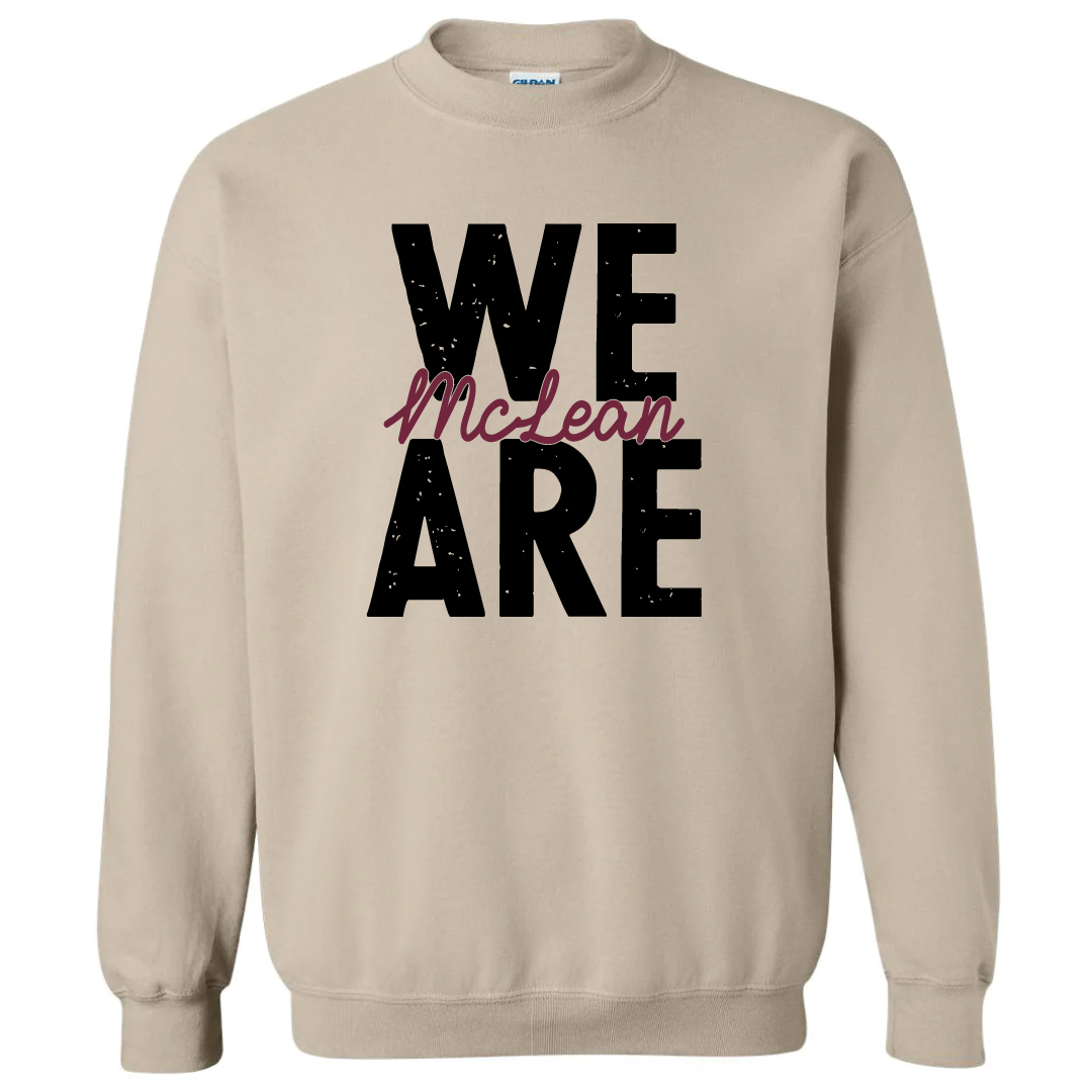 WE ARE McLEAN Crewneck