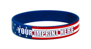 Stars And Stripes Bracelet – Silicone Printed – Customizable