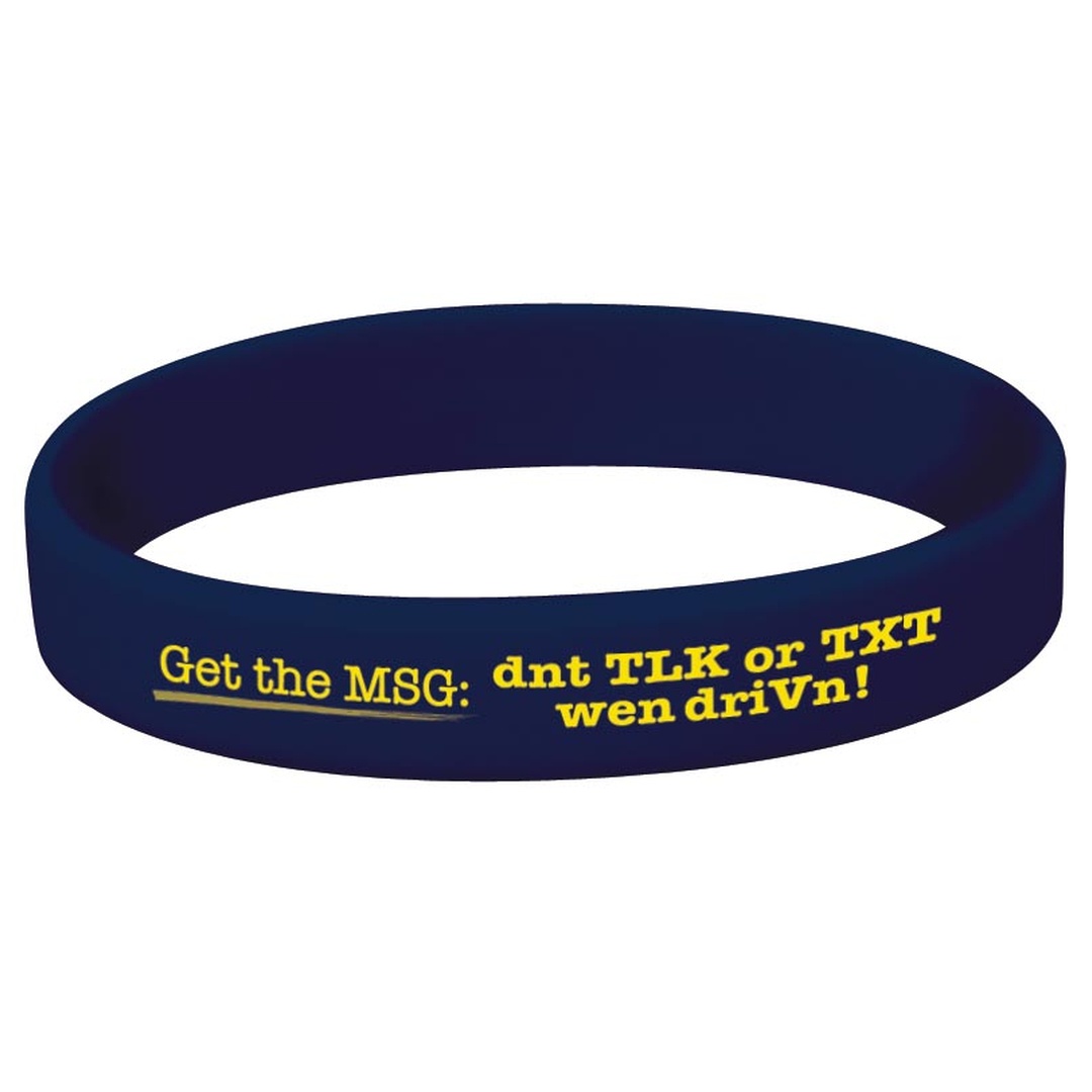 Get the MSG: dnt TLK or TXT wen driVn! 8″ Bracelet