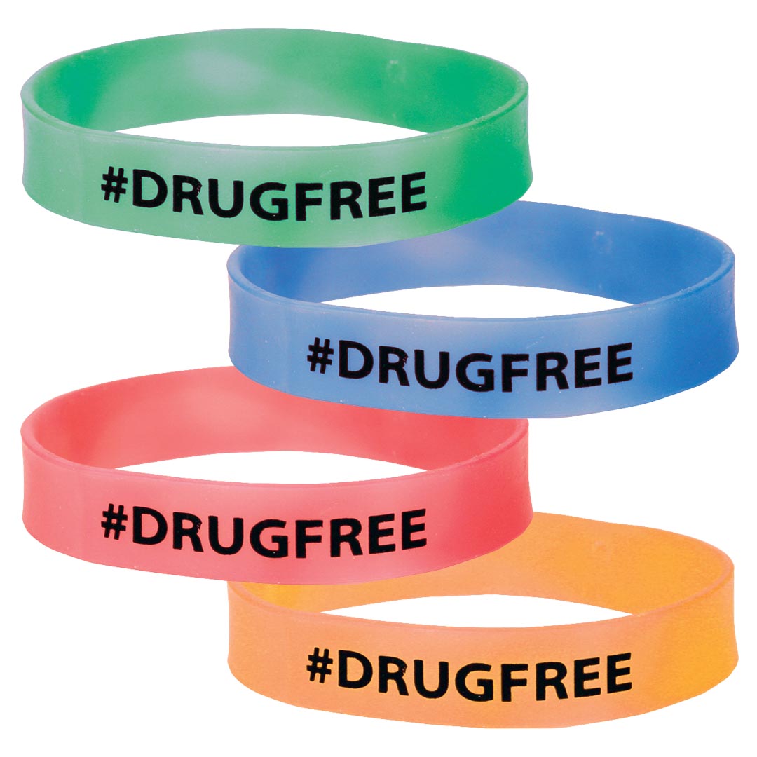 Mood Changing #DRUGFREE Bracelet (assorted colors)
